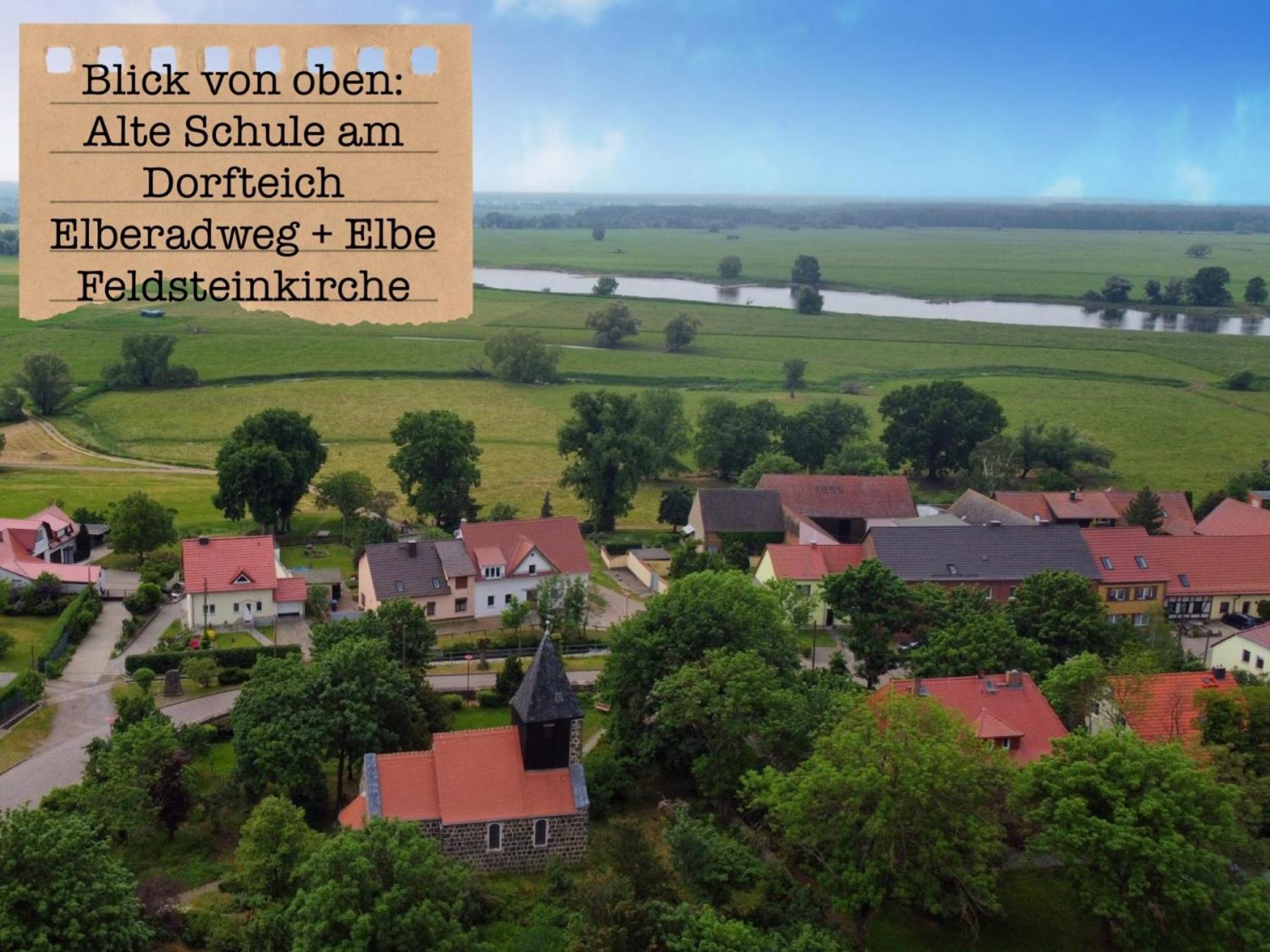 Alte Schule Wittenberg, 3 Ferienwohnungen Fuer Bis Zu 12 Personen, An Der Elbe, Mit Garten Exterior photo